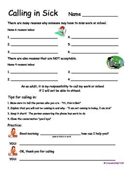 Life Skills Worksheets For Adults With Disabilities