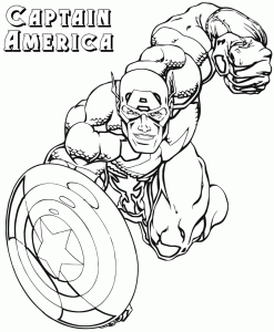 Captain America coloring pages Coloring pages to download and print