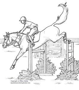 EquestrianColoringBooks Horse coloring pages, Horse drawings, Epic
