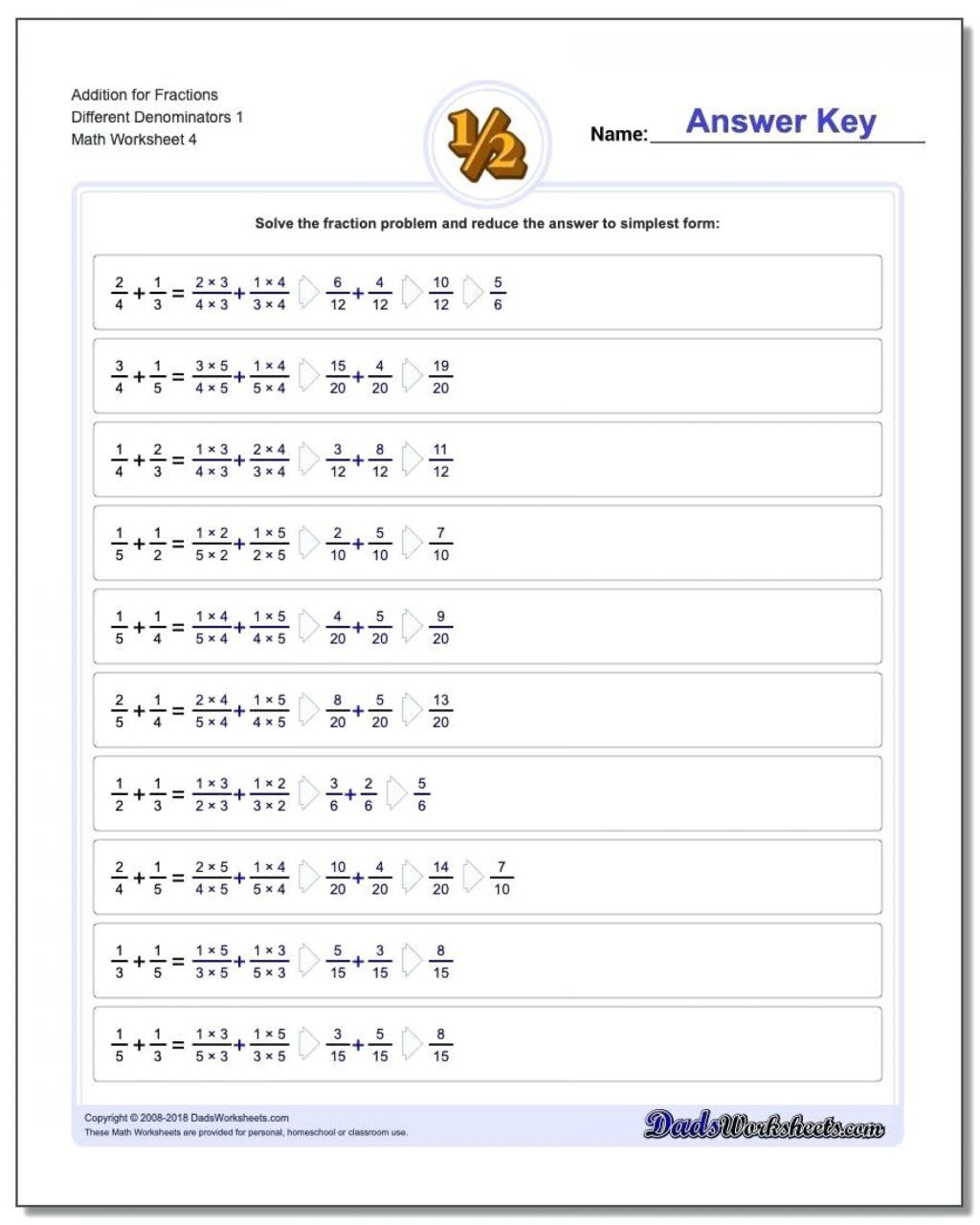 Dividing Fractions By Unit Fractions Worksheets