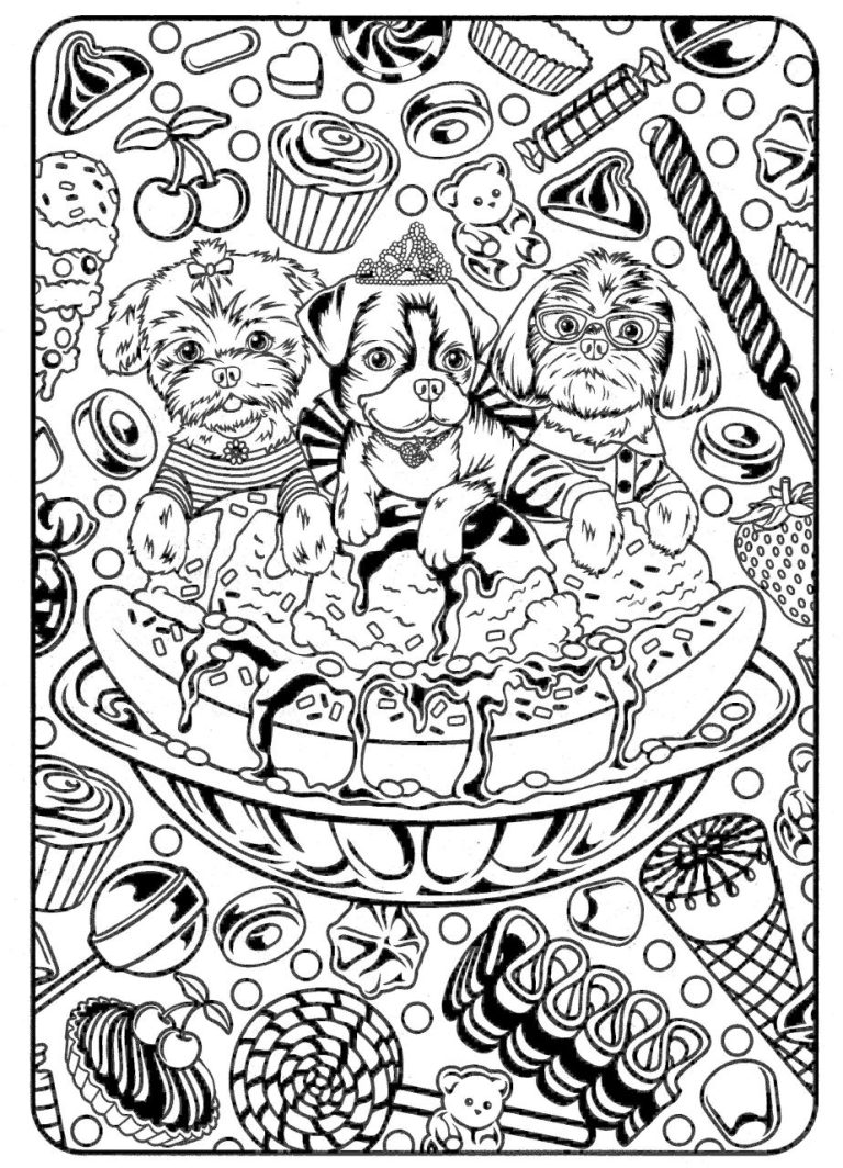 Coloring Pages Food Cute