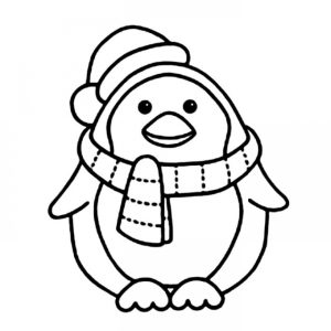 Get This Cute Penguin Coloring Pages 47859