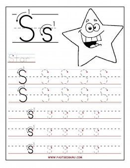 Printable Letter S Worksheets For Kindergarten
