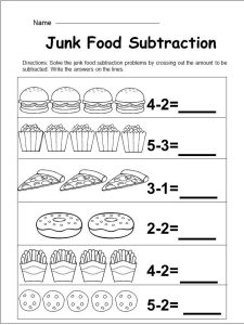 Free St. Patrick's Day Subtraction Worksheet