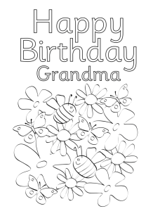 coloring.rocks! Happy birthday coloring pages, Birthday coloring
