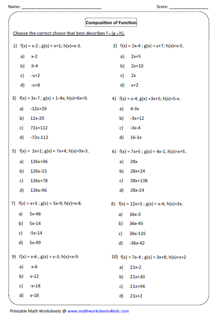 Algebra 2 Answer Key Algebra 2 Inverse Functions Worksheet