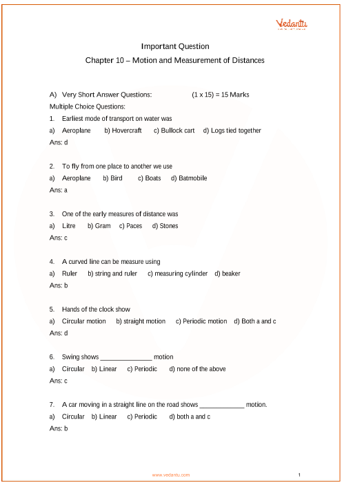 Cbse Class 6 Science Worksheets With Answers
