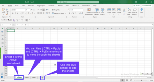 Worksheet Area in Excel A Detailed Guide in MS Excel 365
