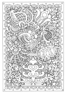 6 Best Images of Difficult Coloring Pages Free Printable Hard
