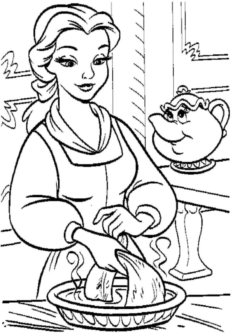 Coloring Pages Free Printable Disney