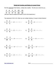 Search Results for “Dividing Fractions With Whole Numbers Worksheets
