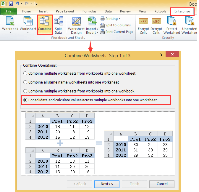 Consolidate Data From Multiple Worksheets In A Single Worksheet Excel