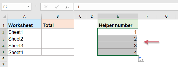 How to reference same cell from multiple worksheets in Excel?