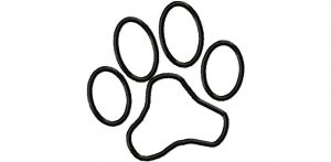 Dog Paw Silhouette at GetDrawings Free download