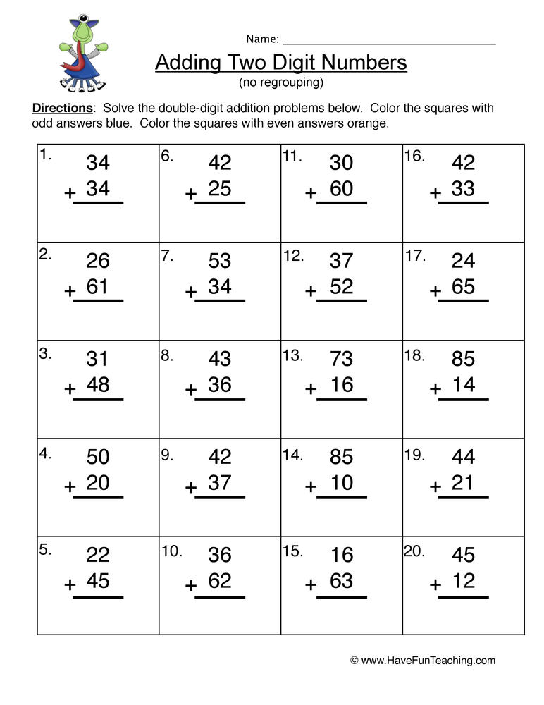 Free Subtraction Worksheets Up To 20