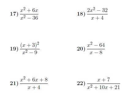 Solving Algebraic Fractions Worksheet Pdf