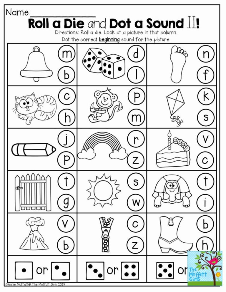 A Or An Worksheet For Kindergarten Pdf