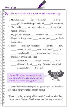 4th Grade English Grammar Worksheets