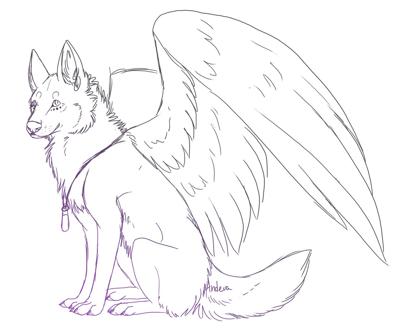 wolf and eagle Google Search Wolf colors, Wolf sketch, Cute wolf