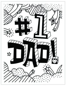 Get This Father's Day Coloring Pages Free Printable yafe3