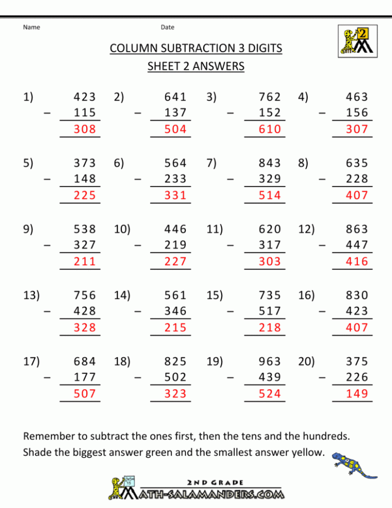2Nd Grade Math Worksheets 2 Digit Addition With Regrouping