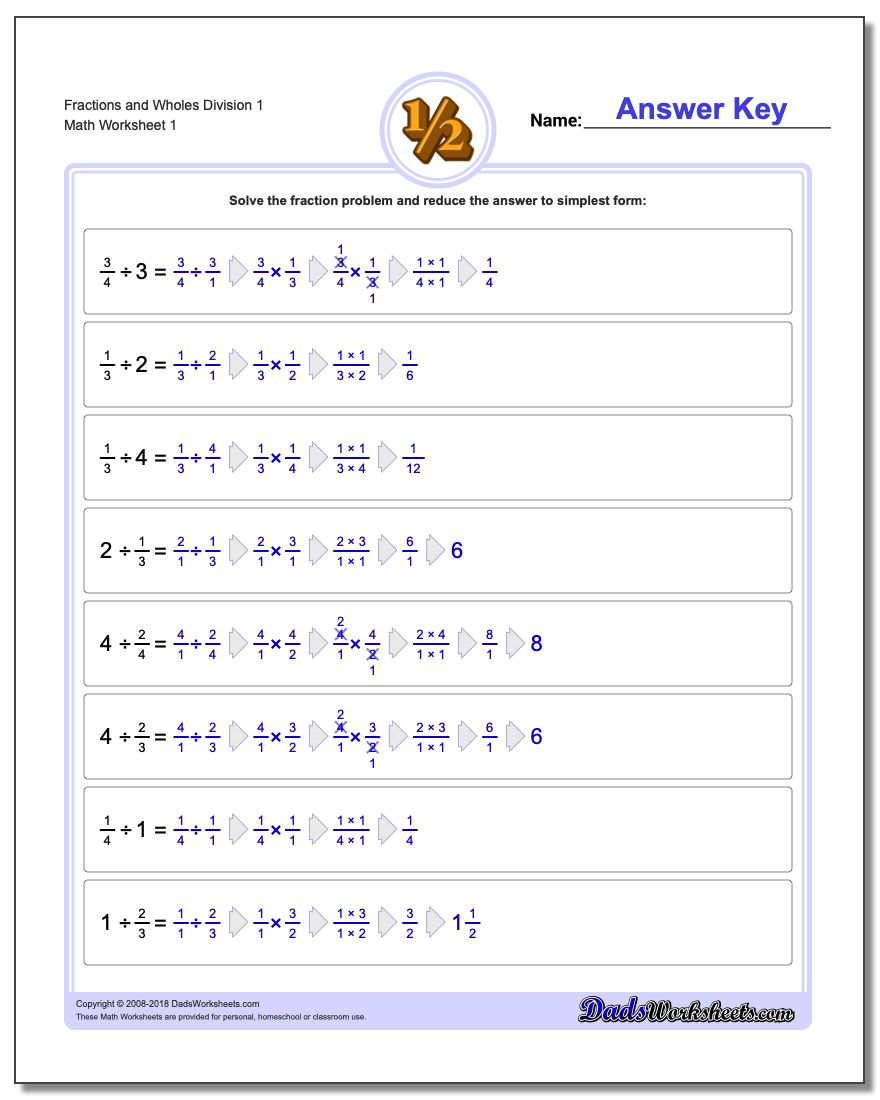 Dividing Fractions Worksheet 8th Grade Fraction Worksheets Free Download