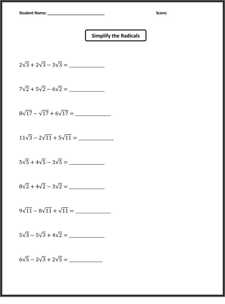 Fraction Worksheets 6Th Grade