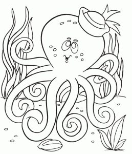 20+ Free Printable Octopus Coloring Pages