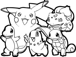 Free Pokemon Coloring Pages Black And White at GetDrawings Free download