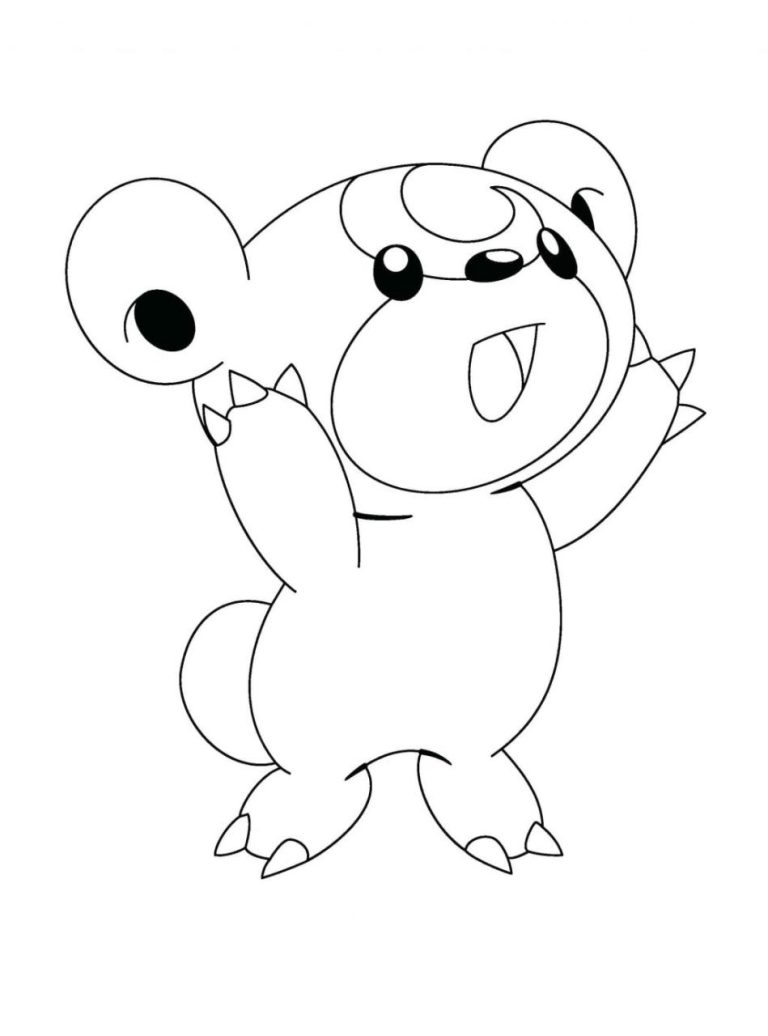 Free Coloring Pages Of Pokemon Black And White