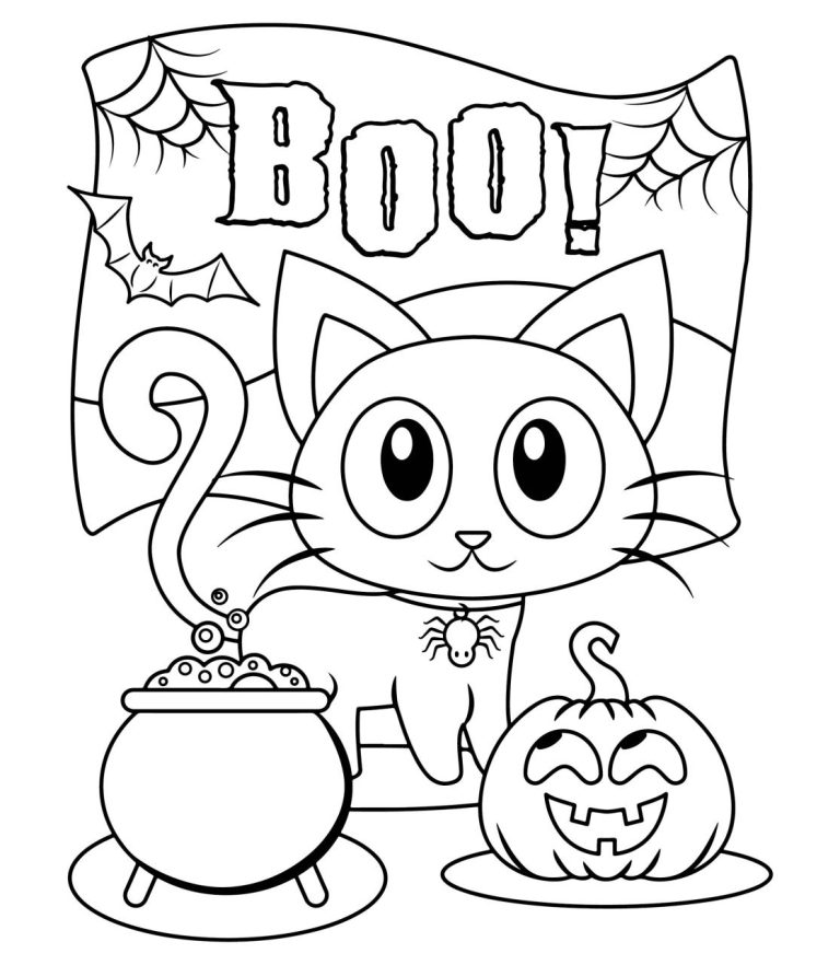Coloring Pages Printables Halloween