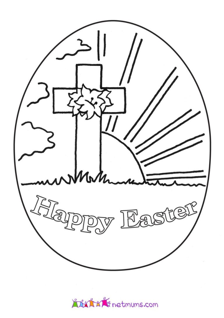 Free Printable Coloring Pages For Christian Easter