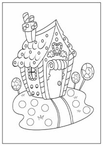 Full Page Christmas Coloring Pages at Free printable