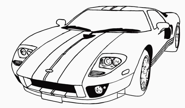 Coloring Pages Of Cool Cars