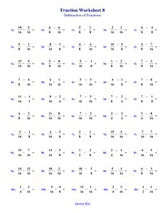8Th Grade Math Worksheets Printable —