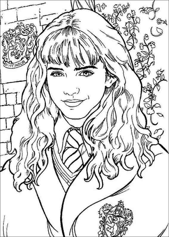 Online Colouring Pages Harry Potter