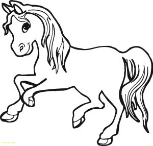 Horse Face Coloring Page