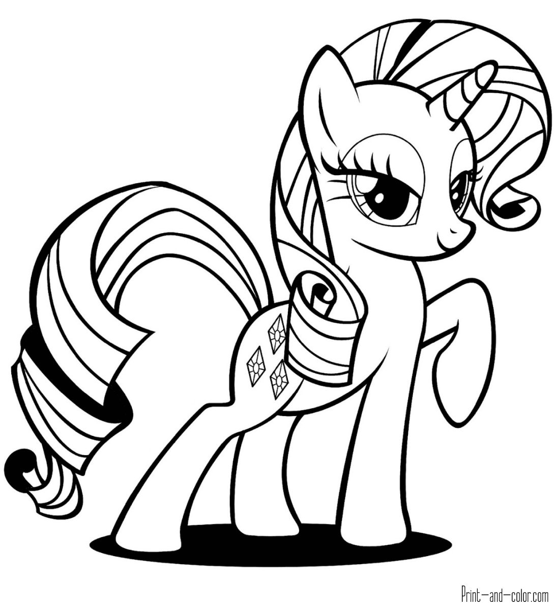 My Little Pony Coloring Pages Pdf