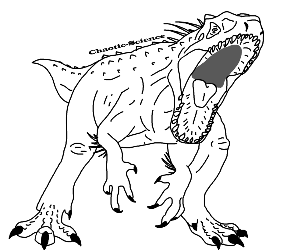 Printable Dinosaur Coloring Pages Indominus Rex
