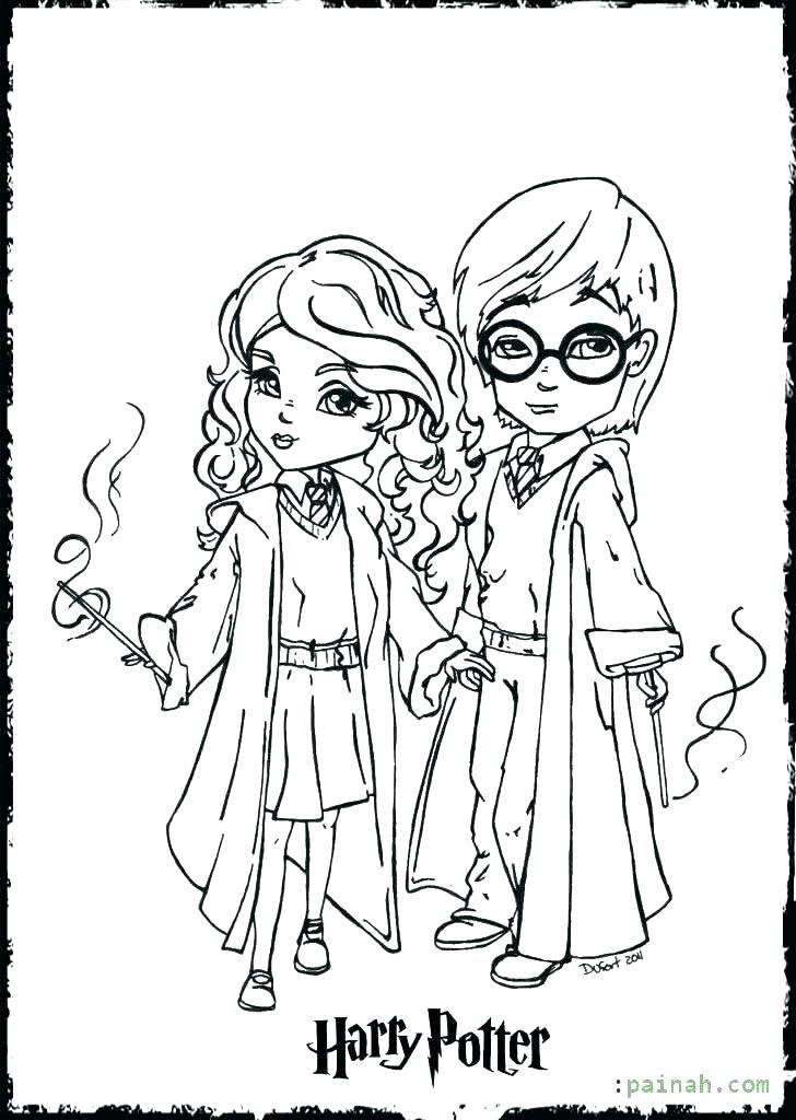Coloring Pages Harry Potter Lego