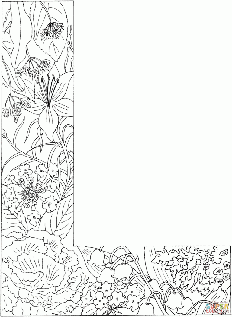 Coloring Pages With Letter L