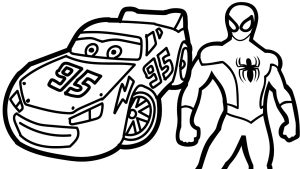 Lightning Mcqueen Coloring Page Free at GetDrawings Free download
