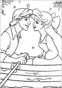 Little Mermaid Flounder Coloring Pages at Free