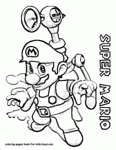 3 Super Mario Coloring Pages >> Disney Coloring Pages
