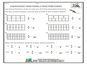 Equivalent Fractions Grade 7 Worksheet Fraction Worksheets Free Download