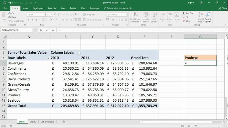 How To Pull Data From Multiple Sheets Into One Sheet