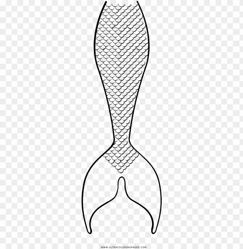 Coloring Pages Of Mermaid Tails