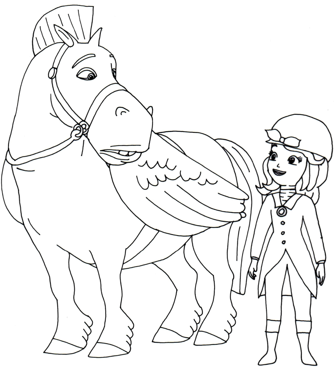 Sofia the First Coloring Pages to Print [] Fresh Coloring Pages