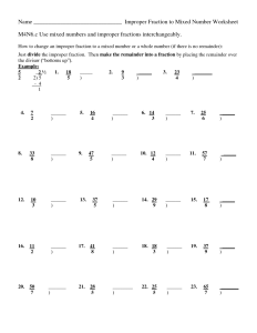 12 Best Images of Fractions On Number Line Worksheets 4th Grade Math