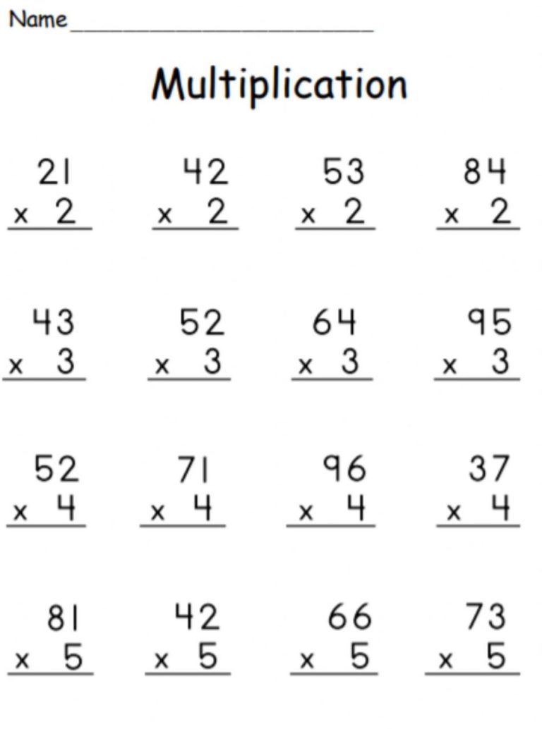 How To Teach Multiplication With Regrouping